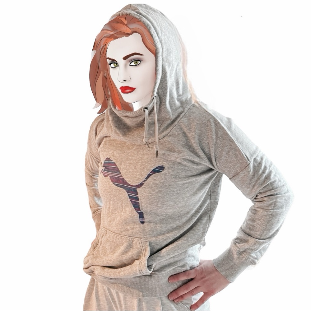 Puma French Terry Reverse Weave Hoodie